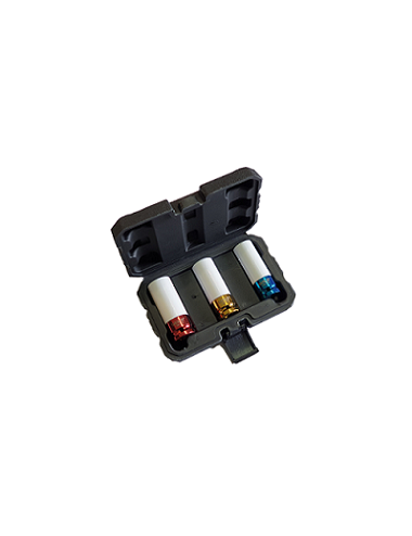 GROSLEY ZESTAW 3 NASADEK 1/2" DO FELG ALUMINIOWYCH 17,19,21mm