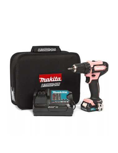 MAKITA WKRĘTARKA 12V CXT DF333DSAE 30 14Nm 2x2,0Ah RÓŻOWA