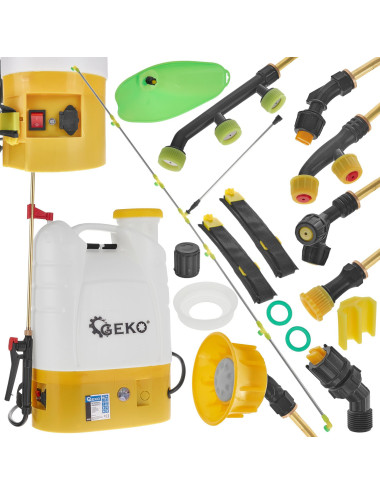 OPRYSKIWACZ PLECAKOWY AKUMULATOROWY 16L GEKO