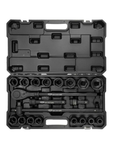 JCB ZESTAW KLUCZY UDAROWYCH 21el. 3/4" 6KĄT. (17-50mm)
