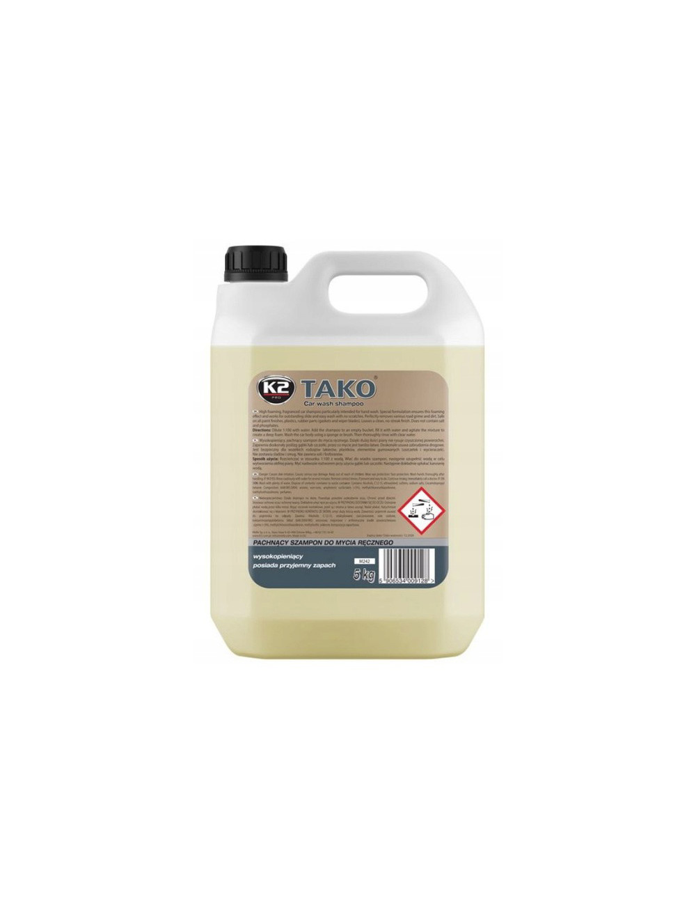 K2 SZAMPON DO MYCIA RĘCZNEGO, PACHNĄCY, EKONOMICZNY. TAKO 5KG