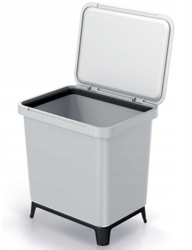 KEDEN KOSZ NA ŚMIECI SYSTEMA 30L - POPIELATY