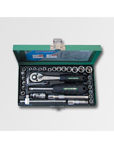 HONITON ZESTAW KLUCZY 33 ELEMENTY 1/4" 1133