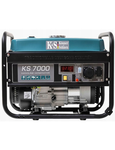 KONNER &amp; SOHNEN GENERATOR PRĄDOTWÓRCZY BENZYNOWY 5,0kW 230V KS 7000