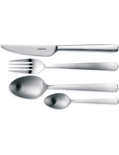 FISKARS ZESTAW SZTUĆCÓW 24szt. MATOWE