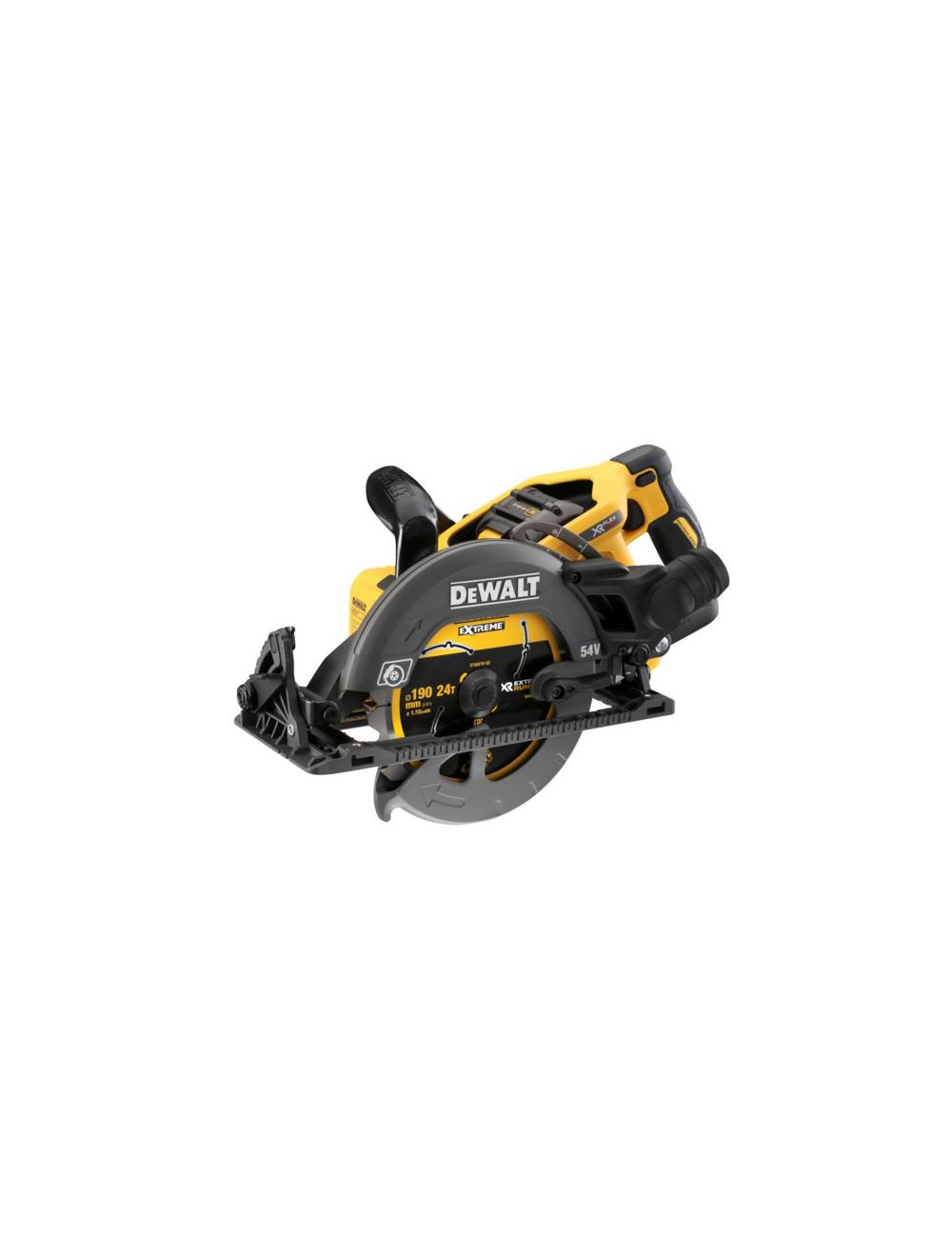 DEWALT FLEXVOLT PILARKA TARCZOWA 54V 190mm 2 x 6,0Ah LI-ION WALIZKA TSTAK DCS577T2