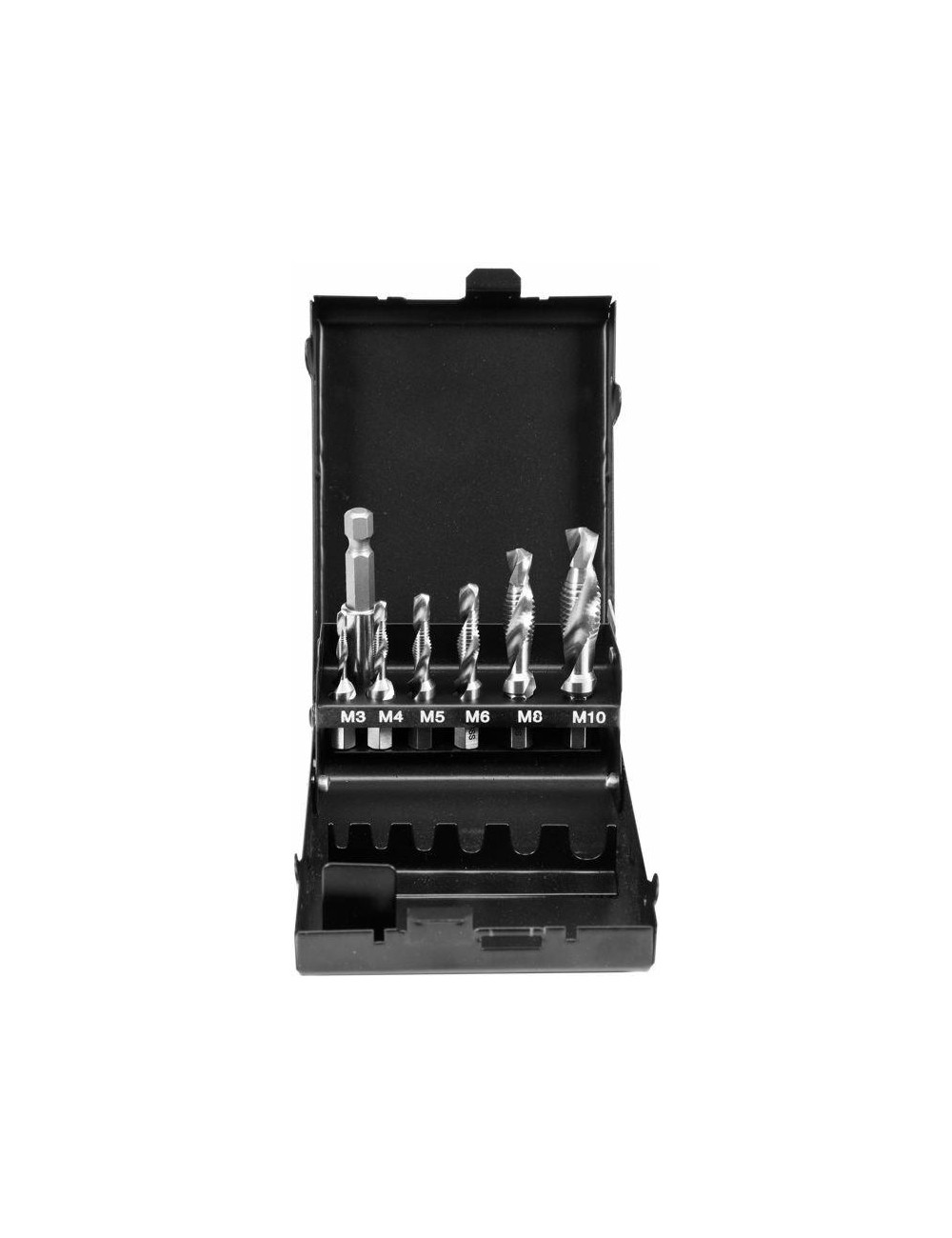 YATO ZESTAW WIERTŁA-GWINTOWNIKI M3-M10 KOMPLET 7szt. HEX