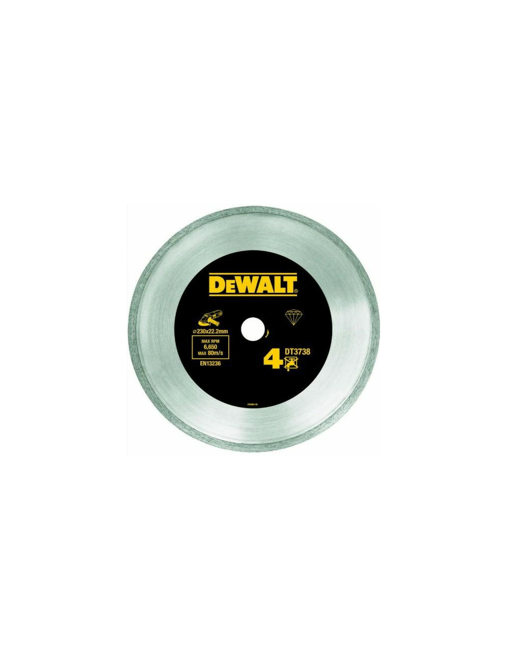 DEWALT TARCZA DIAM.PEŁ. 230x2,1x22,2mm