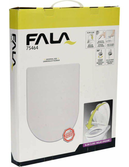 FALA DESKA WC WOLNOOPADAJĄCA PP-D WYPINANA