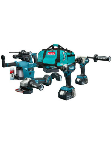 MAKITA ZESTAW COMBO 18V (DGA504+DDF486+DTD153) DLX4155TX1