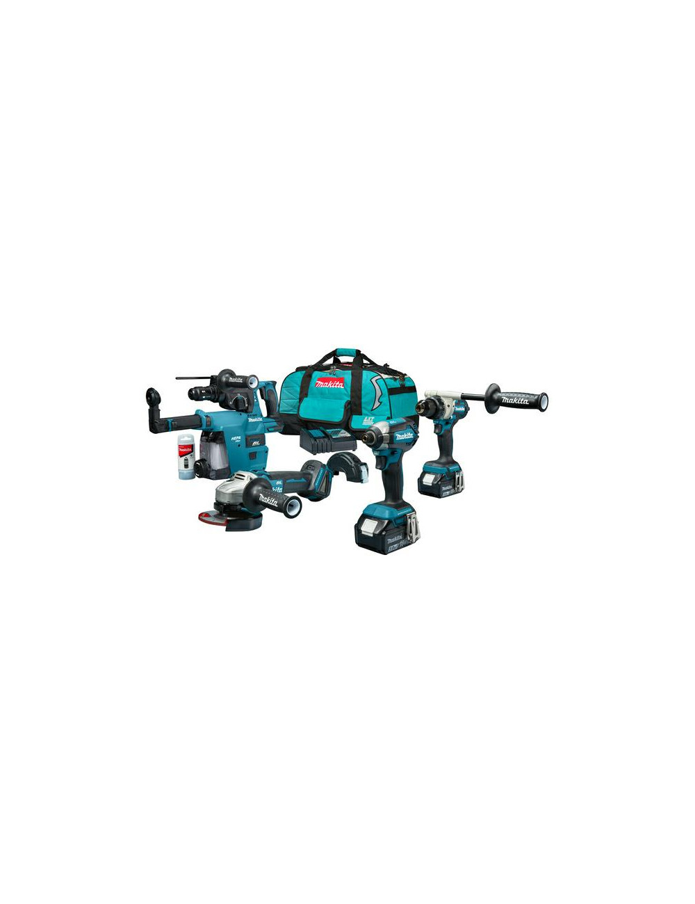 MAKITA ZESTAW COMBO 18V (DGA504+DDF486+DTD153) DLX4155TX1
