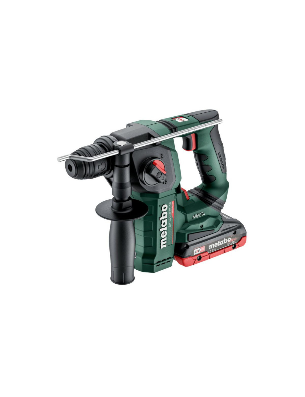 METABO MŁOT BH 18 LTX BL 16 2x4,0Ah LiHD METABOX