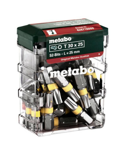 METABO KOŃCÓWKA T30 x 25mm 25szt.