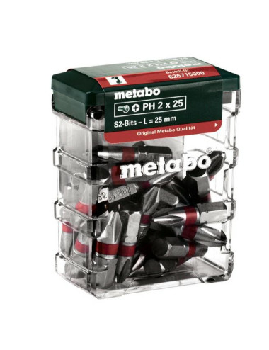 METABO KOŃCÓWKA PH2 x 25mm 25szt.