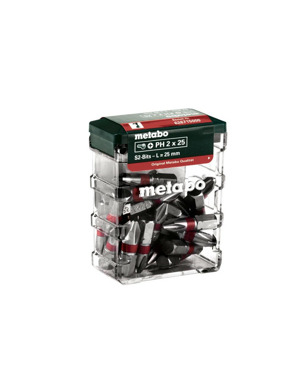 METABO KOŃCÓWKA PH2 x 25mm 25szt.