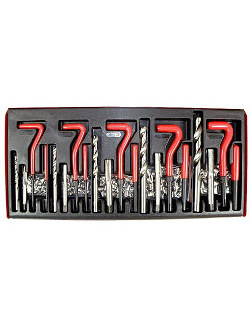 SILVER ZESTAW NAPRAWCZY DO ZERWANYCH GWINTÓW 131el.