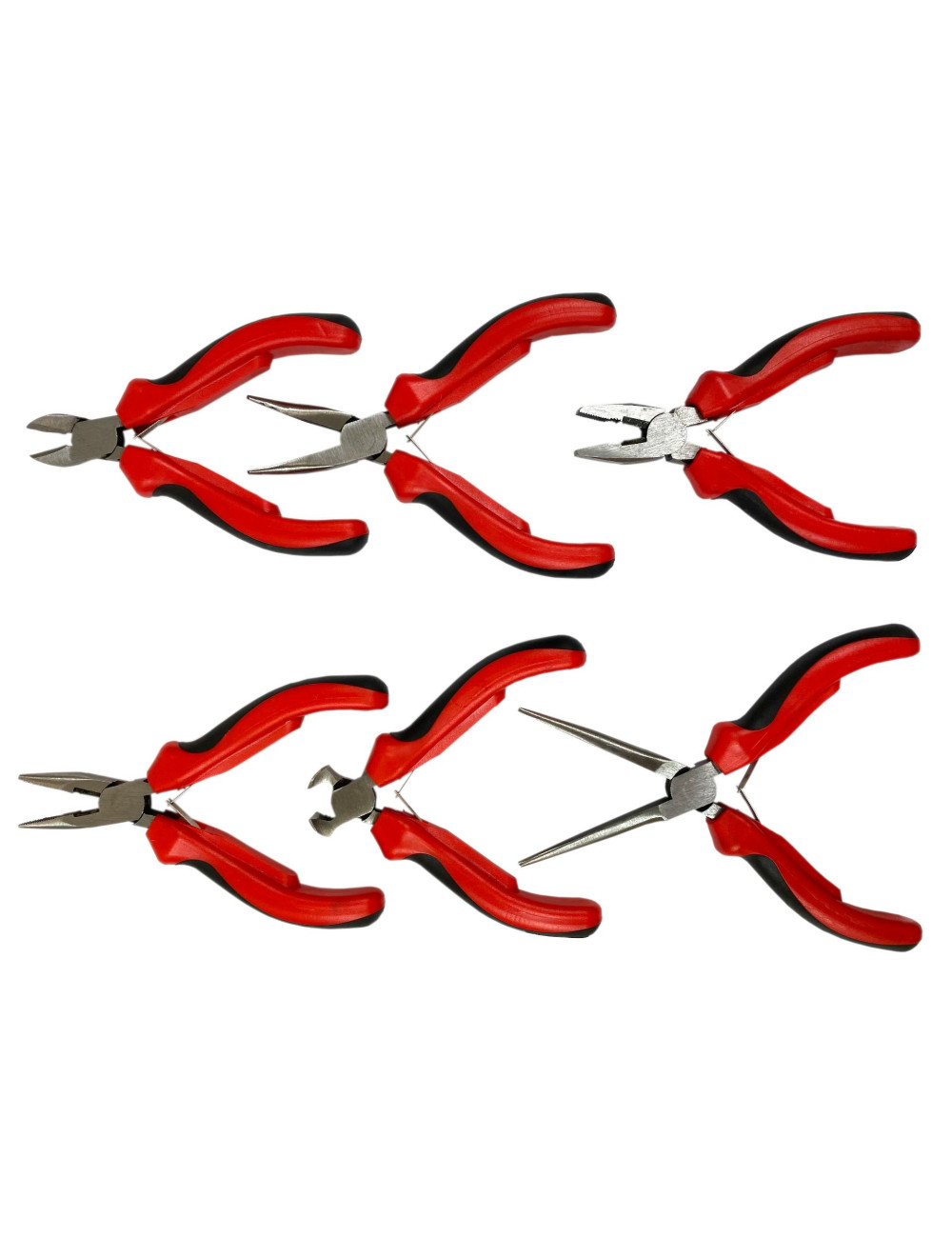 SILVER MINI SZCZYPCE 125mm 6szt ETUI