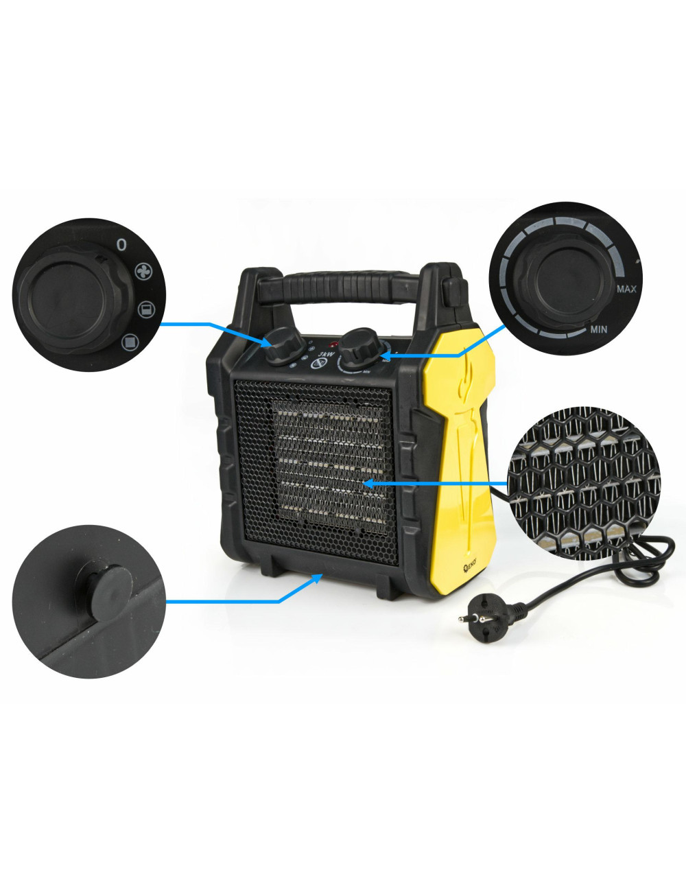 NAGRZEWNICA ELEKTRYCZNA 3 KW GEKO