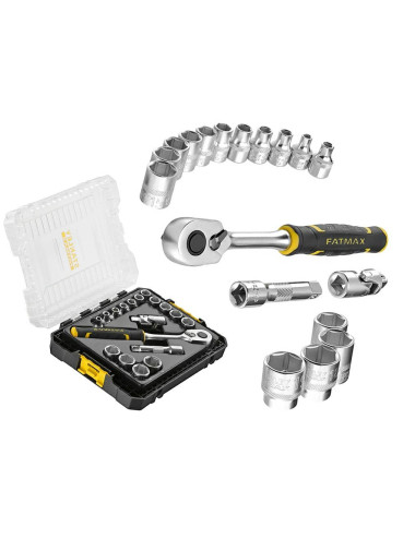 STANLEY MODUŁ PRO-STACK - ZESTAW MECHANICZNY 3 8 18SZT.