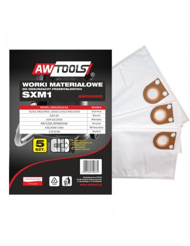 AWTOOLS WORKI Z MIKROWŁÓKNINY SXM1  kpl.5szt. GAS 50 / STARMIX