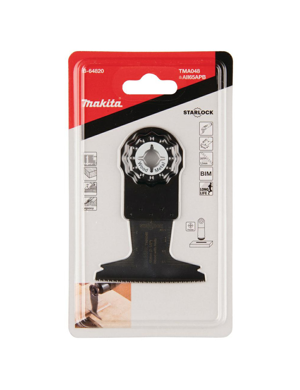 MAKITA MT BRZESZCZOT DO CIĘCIA WGŁĘBNEGO BIM 65mm x 40mm