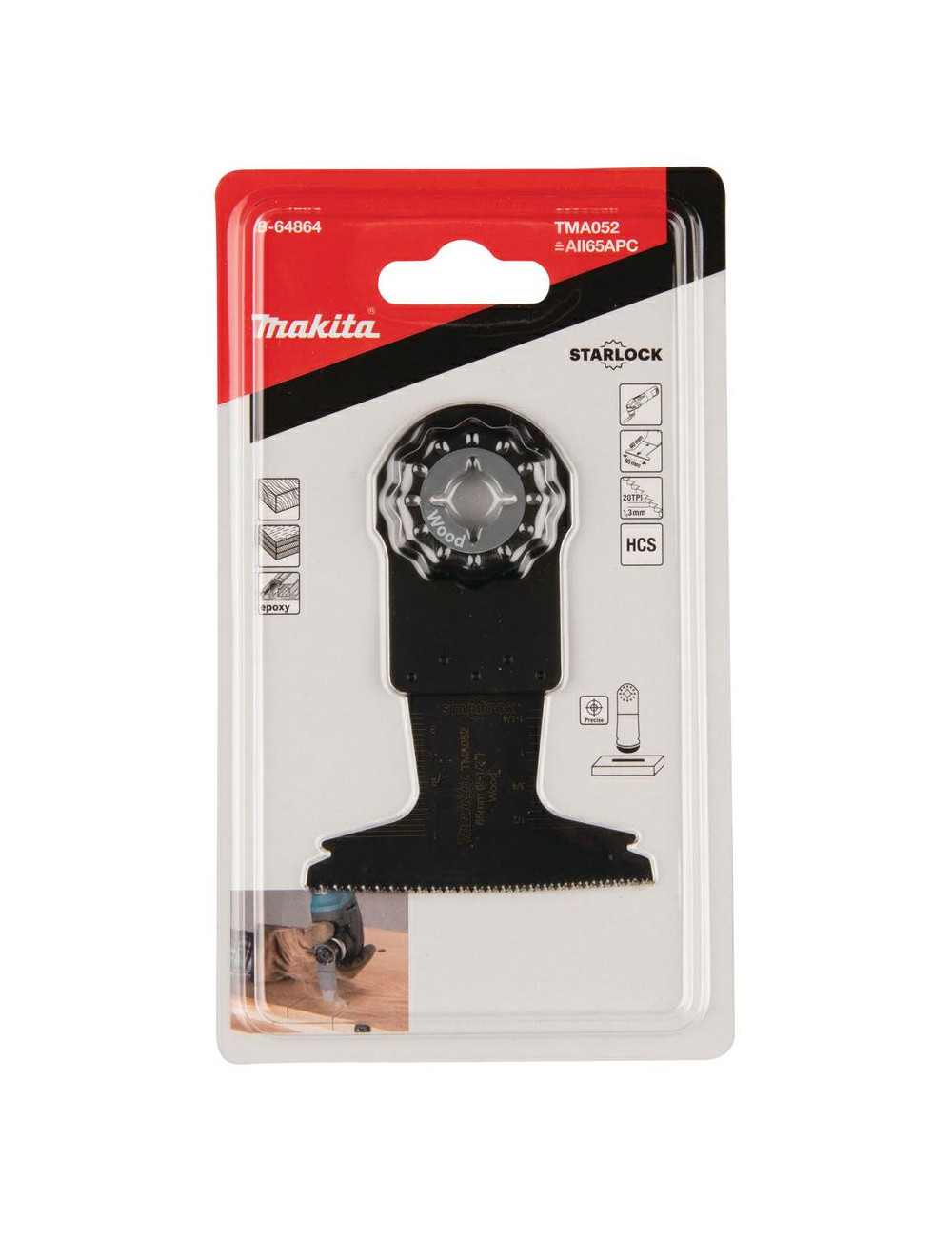 MAKITA MT BRZESZCZOT DO CIĘCIA WGŁĘBNEGO HCS 65mm x 40mm