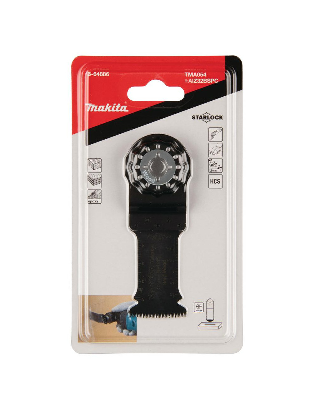 MAKITA MT BRZESZCZOT DO CIĘCIA WGŁĘBNEGO HCS 32mm x 40mm DO DREWNA