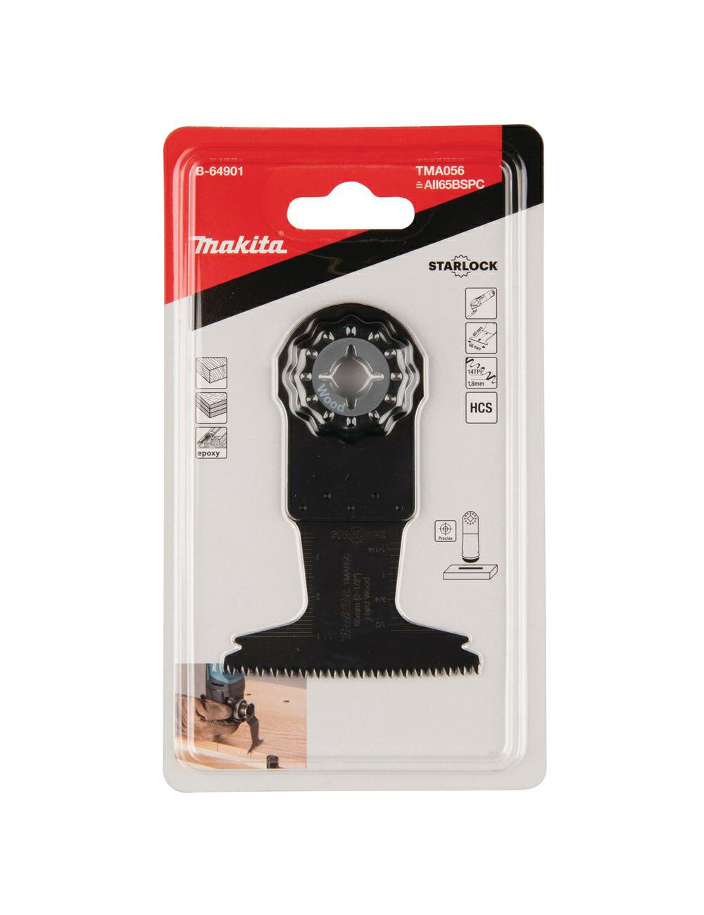 MAKITA MT BRZESZCZOT DO CIĘCIA WGŁĘBNEGO HCS 65mm x 40mm DO DREWNA