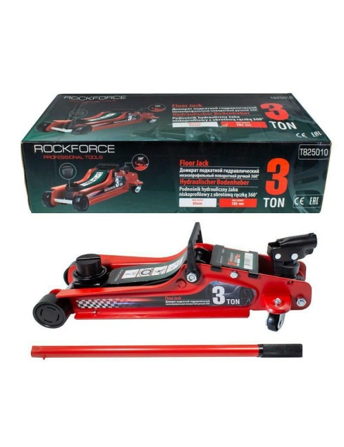 ROCKFORCE DŹWIGNIK "ŻABA" 3T NISKI 85-380mm