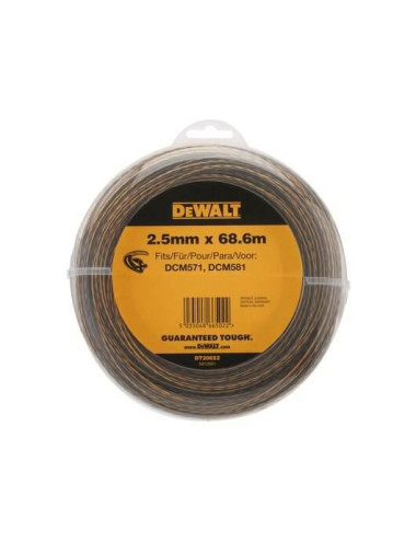 DEWALT ŻYŁKA DO KOSY 2,5mm 68,8m