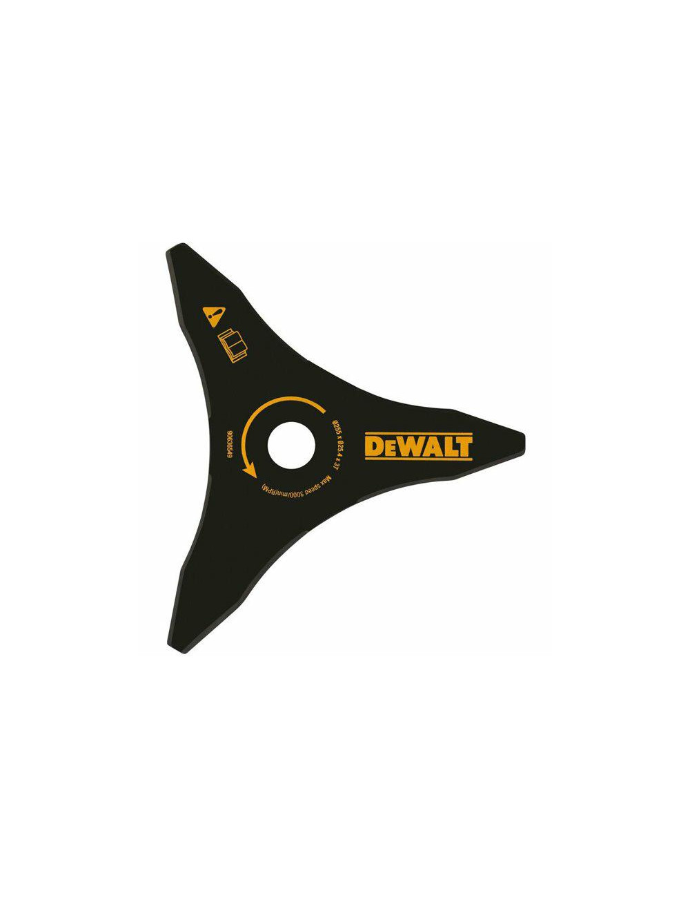 DEWALT OSTRZE DO ZAROŚLI 255mm 3-ZĘBOWE DT20653