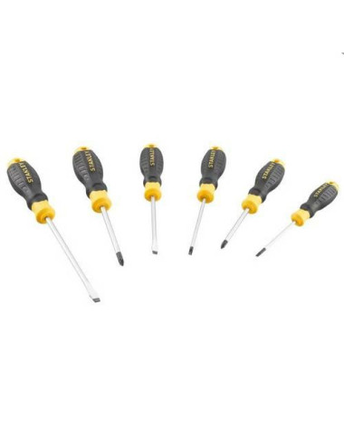 STANLEY WKRĘTAKI 6cz. C GRIP (4PŁ+2PH)
