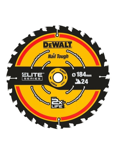 DEWALT PIŁA TARCZA 184x20mmx24z ELITE DO DREWNA