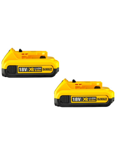 DEWALT AKUMULATOR 18V 2,0Ah DCB183D2 2szt.