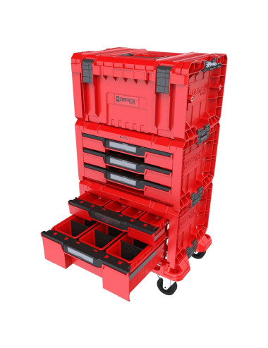 QBRICK SYSTEM PRO DRAWER WORKSHOP SET 4 RED ULTRA HD CUSTOM