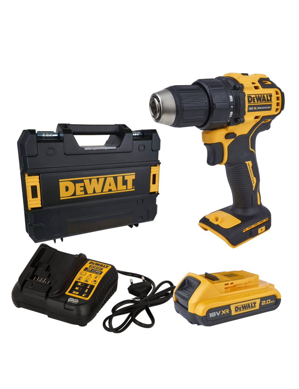 DEWALT WKRĘTARKA 18V DCD708D1T 1x2,0Ah 65Nm TSTAK