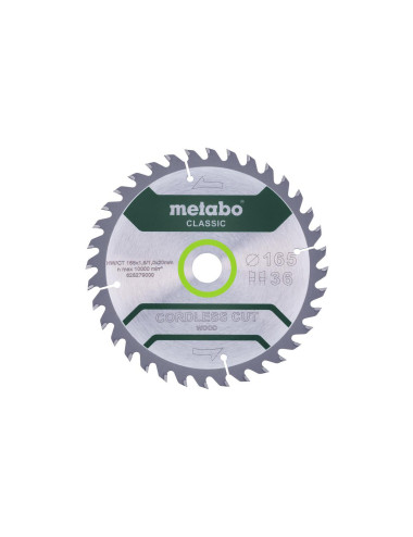 METABO PIŁA TARCZOWA HW CT 165x20x36z CORDLESS CUT WOOD CLASSIC