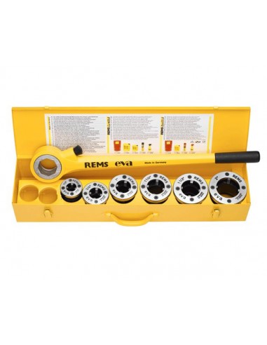 REMS GWINTOWNICA RĘCZNA 1/2" - 3/4" - 1" - 1 1/4" - 1 1/2" - 2"