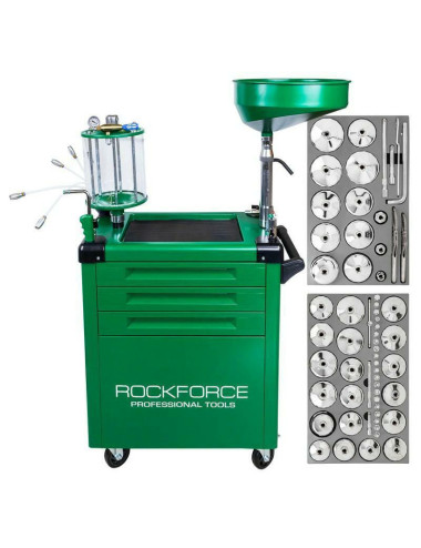 ROCKFORCE ZLEWARKO-WYSYSARKA PNEUMATYCZNA + SZAFKA 61el.