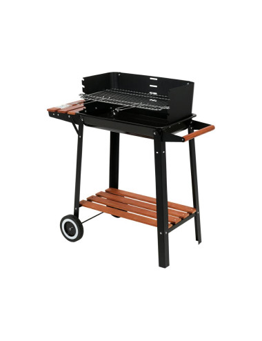 LUND GRILL WĘGLOWY Z PÓŁKĄ, RUSZT 48x26.5cm