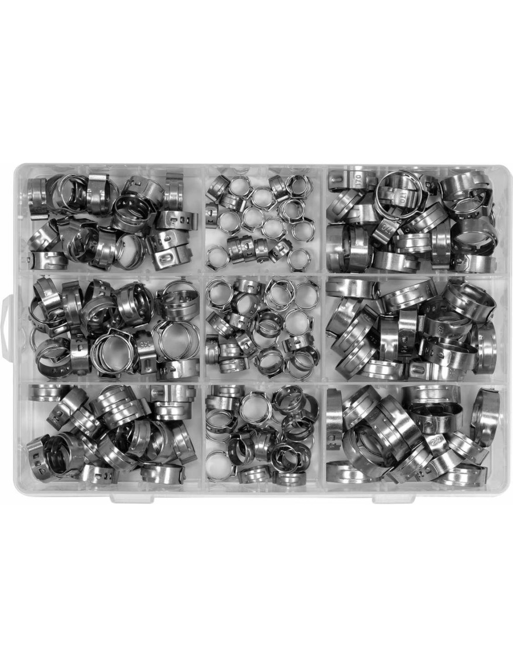 YATO OBEJMY ZACISKOWE Z USZAMI 170szt.