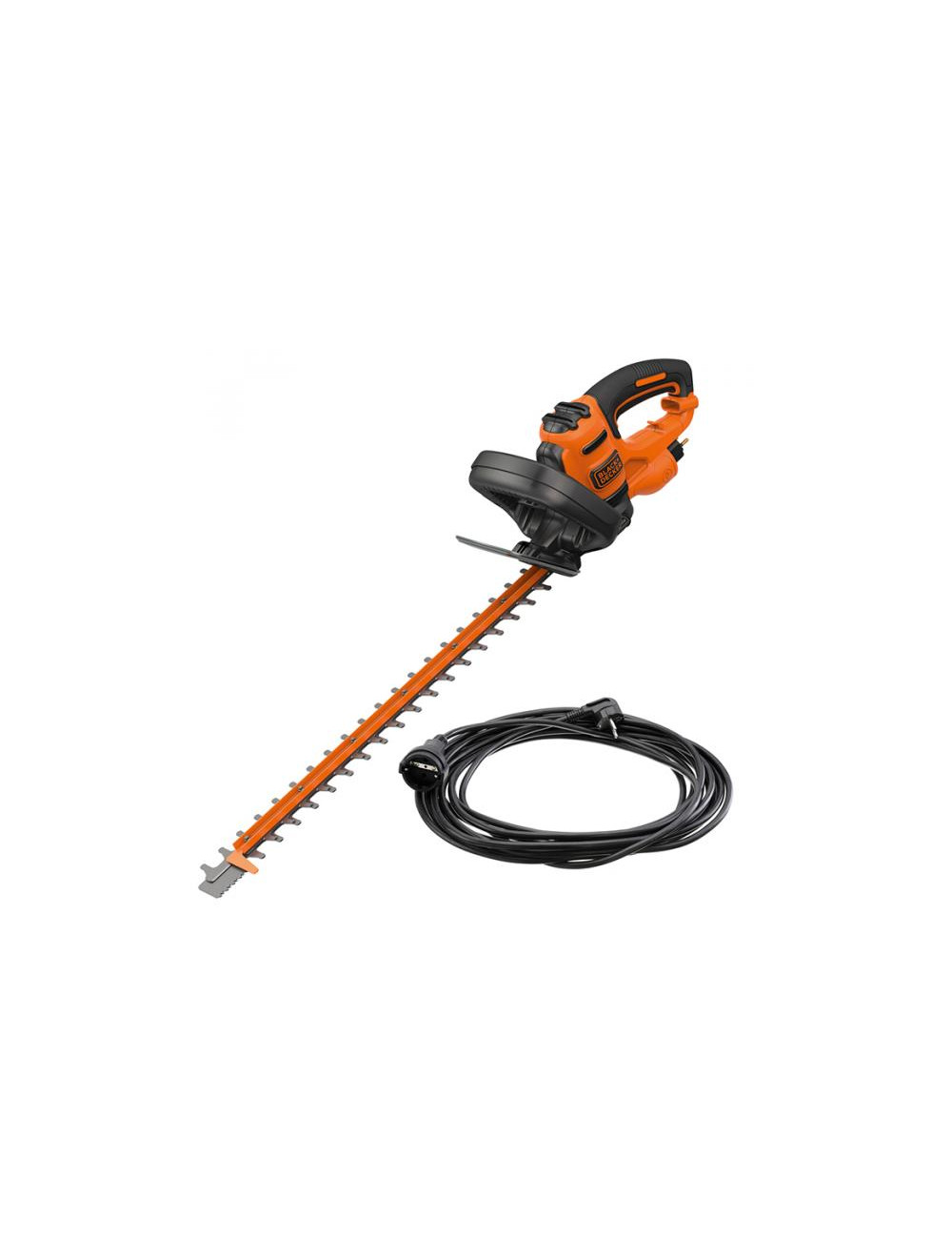 NOŻYCE DO ŻYWOPŁOTU BLACK + DECKER 500W 55cm BEHTS401C10 +PRZEDŁUŻACZ 10m