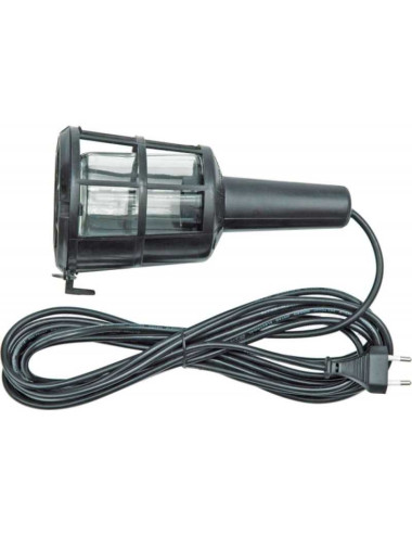 LENA LAMPA WARSZTATOWA 60W 230V PLASTIC CZARNA