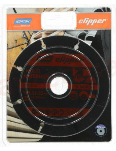 NORTON TARCZA UNIWERSALNA 125mm