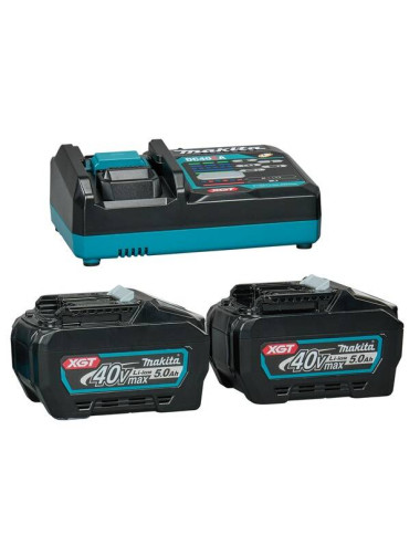 MAKITA ZESTAW ZASILAJĄCY 40V 2x5,0Ah XGT BL4050Fx2+DC40RB