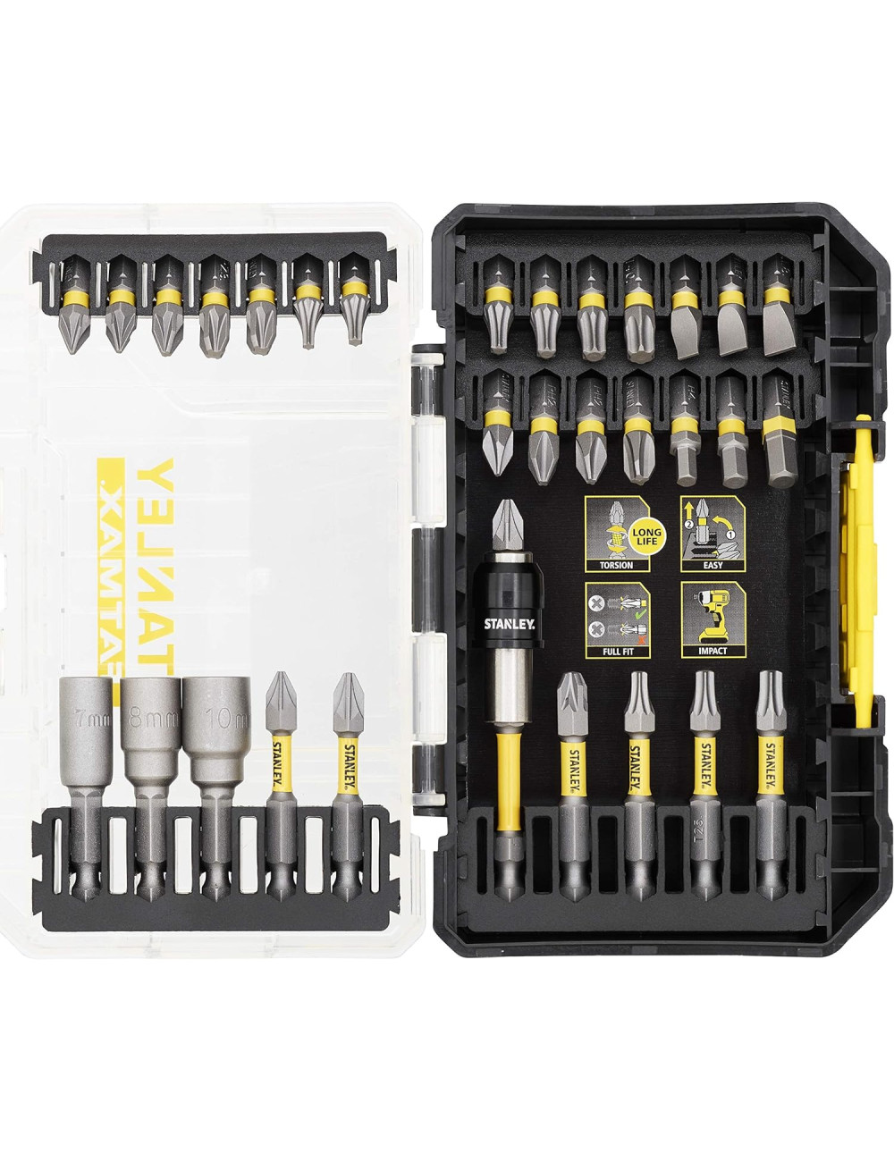 STANLEY ZESTAW KOŃCÓWEK 32el. FATMAX