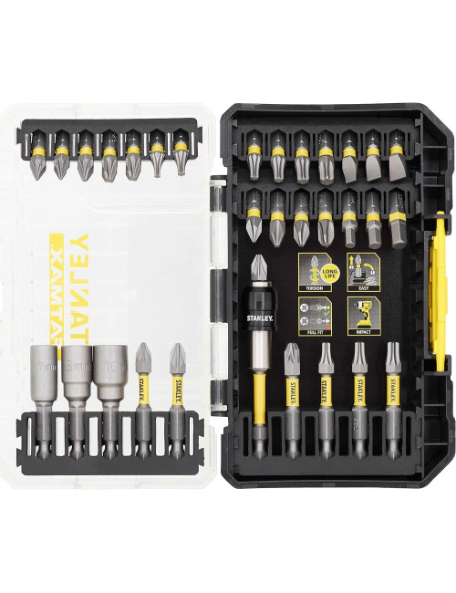 STANLEY ZESTAW KOŃCÓWEK 32el. FATMAX