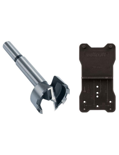 WOLFCRAFT WIERTŁO FORSTNER 35mm + SZABLON