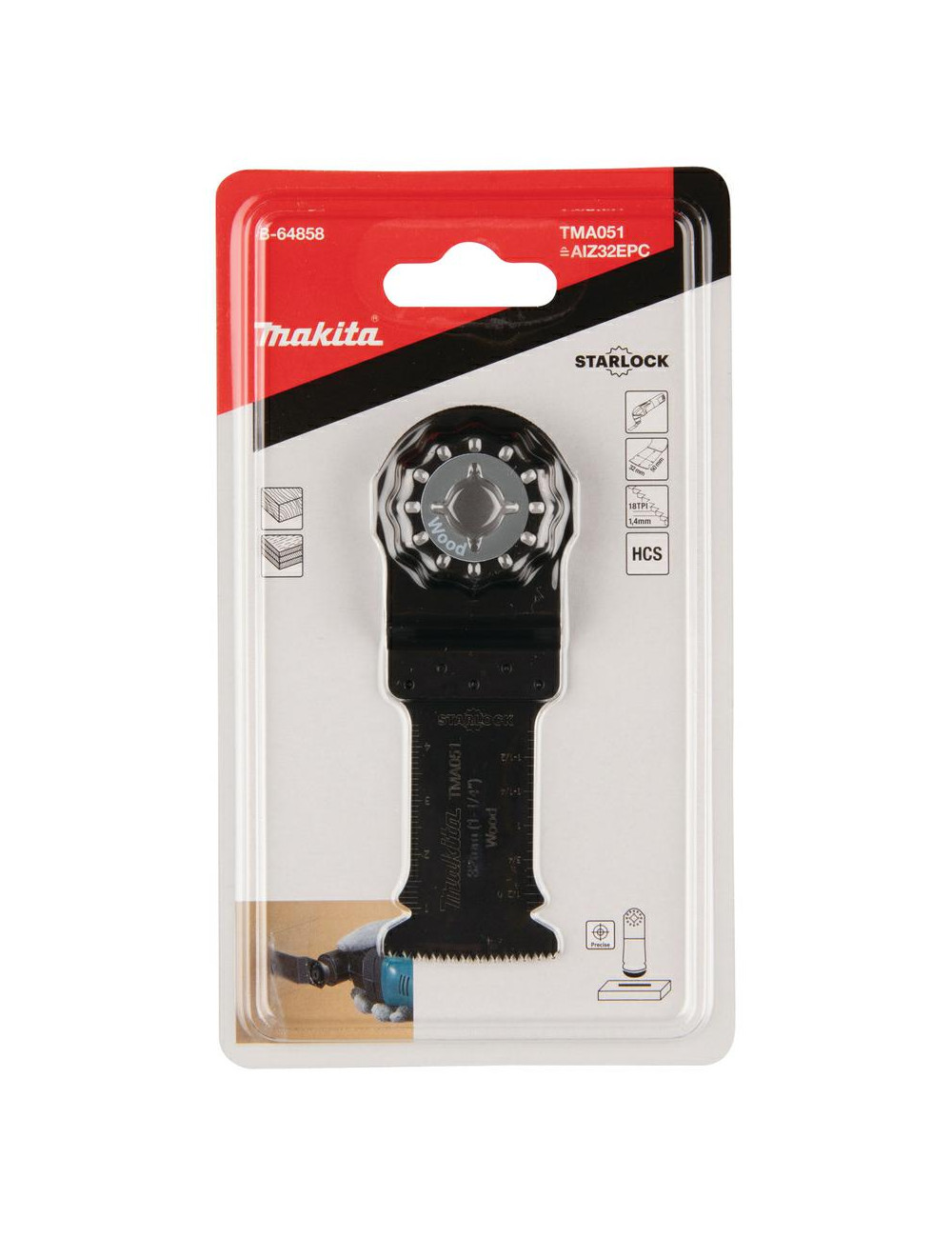 MAKITA MT BRZESZCZOT DO CIĘCIA WGŁĘBNEGO HCS 32mm x 50mm