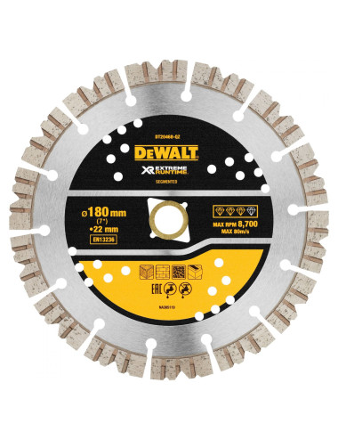 DEWALT TARCZA DIAMENTOWA SEGMENTOWA 180mm ELITE ASFALTBETON